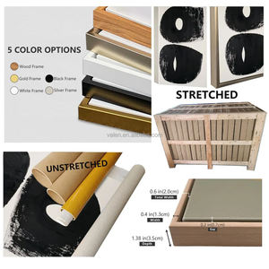 Decorazione per la casa parete arte decorazione pittura <span class=keywords><strong>con</strong></span> cornice <span class=keywords><strong>camera</strong></span> <span class=keywords><strong>da</strong></span> <span class=keywords><strong>letto</strong></span> di lusso pittura comodino tela decorazione per la casa in plastica astratta moderna - Product Image 6