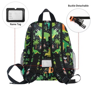 Wholesale Custom Dinosaur Print Kindergarten School Bags Cute Coloured School Backpack - Product Image 3