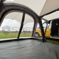 Carpa Inflable Impermeable SNDN para Acampar al Aire Libre, de Gran Espacio, Fácil de Instalar, Portátil, para 4-6 Personas, para las Cuatro Estaciones