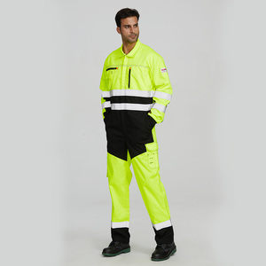 Vente en gros <span class=keywords><strong>de</strong></span> vêtements industriels anti-poussière vêtements <span class=keywords><strong>de</strong></span> travail haute visibilité réparation automobile uniformes combinaison - Product Image 6