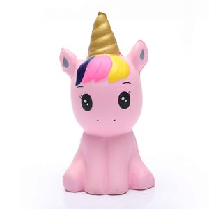 ลูกบอลบีบยูนิคอร์น PU โฟมรูปทรงตามสั่ง บีบแล้วคืนตัวช้า บรรเทาความเครียด ของเล่นบีบเล่น - Product Image 6