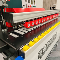 PD02 entièrement automatique collage bordure machine à bois plaqueuse de chant machine pour contreplaqué pvc