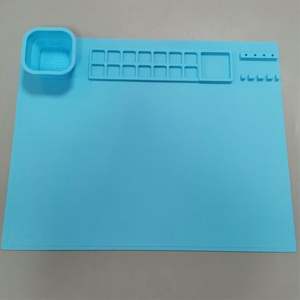 USSE Tapis d'artisanat en silicone personnalisé Tapis d'art en silicone avec tasse Tapis de peinture en silicone artisanal - Product Image 5