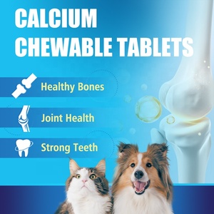 Tabletas masticables 200, suplemento de calcio para mascotas, promueve la salud de los huesos de los perros y la tasa de crecimiento de los cachorros - Product Image 5