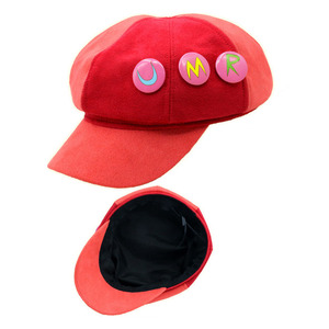 หมวกนิวส์บอยสีแดง <span class=keywords><strong>Umaru</strong></span> Doma ขายส่ง หมวกแฟชั่นอนิเมะคอสเพลย์ หมวกปรับขนาดได้สำหรับงานปาร์ตี้แต่งกาย - Product Image 1