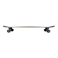 Nouveau Longboard de danse Illusion en bambou et fibre de verre, haute vitesse, portable, double rocker, pour la vente en gros