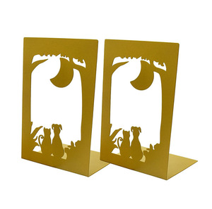 คุณภาพสูง2-คู่ทองผีเสื้อกลางคืนหนังสือออกแบบรถไฟหัตถกรรมโลหะโค้งวินเทจเหล็กสำหรับการสั่งซื้อจำนวนมาก - Product Image 4