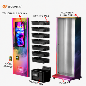Máquina Expendedora con Certificación CE/Rohs, Verificación de Edad con Escáner de Identificación, Sistema de Pago sin Efectivo NFC con Monitoreo <span class=keywords><strong>en</strong></span> <span class=keywords><strong>Tiempo</strong></span> <span class=keywords><strong>Real</strong></span> para Cigarrillos, Zyn y Snus - Product Image 2