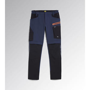 กางเกง Diadora Pant Hybrid Performance สีดำ Black Ghost ทรงเข้ารูป ตะเข็บเชื่อม ผลิตจากโรงงาน ระบายอากาศได้ดี ชุดป้องกันอันตราย ไซส์ XL - Product Image 1