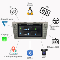 Autoradio GPS Navigation Multimédia 9 pouces Linux 2006-2011 pour Toyota Camry XV40 Aurion avec écran HD USB DSP