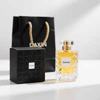 Bouchon de flacon de parfum en verre texturé unique et personnalisé, flacons de parfum de luxe, flacon de parfum haut de gamme avec boîte et emballage