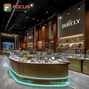 Vitrine de Comptoir Minimaliste pour Bijouterie, Présentoir en Métal pour Centre Commercial - Product Image 6