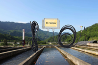 Capteur de qualité de l'eau LoRa sans fil personnalisable OEM, capteur de conductivité EC, capteur de qualité de l'eau TDS, RS485