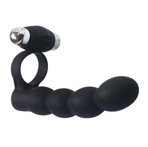 남성용 도매 확장 지연 사정 섹스 토이 진동 수탉 반지 - Product Image 1