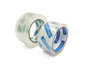 <span class=keywords><strong>Cinta</strong></span> adhesiva de acrílico BOPP, <span class=keywords><strong>transparente</strong></span>, <span class=keywords><strong>blanca</strong></span>, 45mm, 110 yardas, para sellado de cartón - Product Image 3