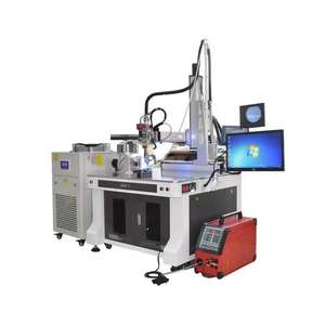 Máquina de Solda a Laser de Fibra CW KBF CNC 3+1 Eixos para Baterias, Barras de Alumínio, Reparo de Moldes de Metal e Aço Inoxidável 3000W 6000W - Product Image 1