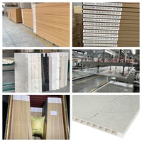 Paneles de Pared Húmedos Decorativos de PVC Resistentes a la Humedad, Revestimiento Impermeable para Baños, Panel de Ducha de PVC para Dormitorio de Hotel y Hogar