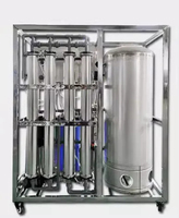 Usine de purification d'eau personnalisée, petite machine de purification d'eau, système de purification d'eau RO portable, machine à eau pure