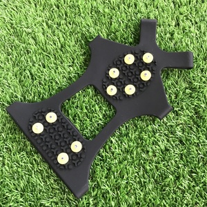 <span class=keywords><strong>Crampons</strong></span> de Traction de neige glacée, <span class=keywords><strong>Crampons</strong></span> pour chaussures et bottes, semelle antidérapante pour marcher sur la neige et les <span class=keywords><strong>Crampons</strong></span> de marche en caoutchouc glacé - Product Image 4