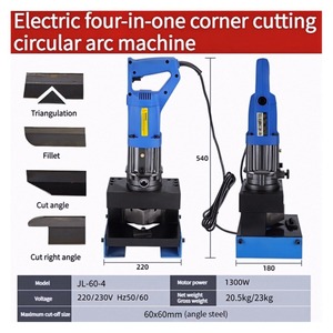 Troncatrice Idraulica <span class=keywords><strong>Elettrica</strong></span> Portatile 4-in-1 da 2000W <span class=keywords><strong>per</strong></span> Taglio Angolare di Profili in Acciaio, <span class=keywords><strong>per</strong></span> Profili Smussati/Arrotondati/Angolari/Triangolari - Product Image 5