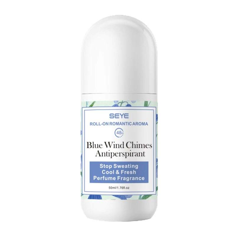 Carillón de viento azul