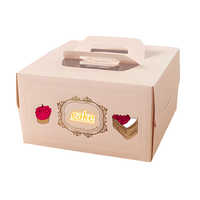 Boîte à gâteau en carton, emballage en carton
