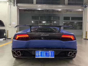 Spoiler Posteriore in Fibra di Carbonio Stile Vors per Lamborghini Huracan LP580 LP610 - Product Image 5