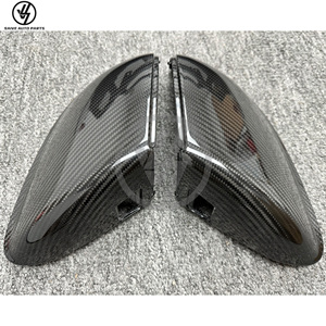 Performante Style Dry Carbon Fiber Replacement <b>Mirror</b> Cover for Lambo URUS 2018-2023 Rearview <b>Mirror</b> <b>Shell</b> Carbon Car Parts - Product Image 2
