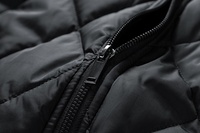 Nouveau procédé Veste chaude de pilote matelassée à col montant pour hommes personnalisée