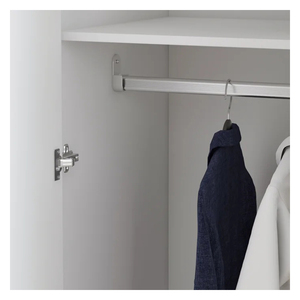 Armoire de chambre à coucher en bois moderne extensible à 4 portes, <span class=keywords><strong>grande</strong></span> <span class=keywords><strong>taille</strong></span>, <span class=keywords><strong>blanche</strong></span>, personnalisable, pour villa, à prix abordable - Product Image 2