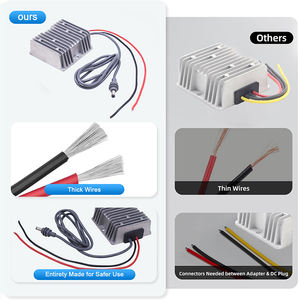 Cordon d'alimentation Starlink Gen 3 12V 24V à 57V 4.5A Convertisseur Boost DC-DC avec câble de prise DC mâle pour routeur Starlink Gen3 V4 - Product Image 5