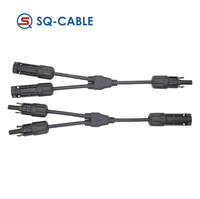 Connecteur solaire en Y à 2 voies, cuivre étamé, 1500A/1500V, contact PPO/PPE, fournisseur chinois