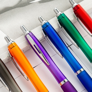 Hot Selling 1.0mm Sports Body Type Multi-Functional Promotional <b>Ballpoint</b> <b>Pen</b> Gradient Color Custom Logo Plastic - Product Image 3