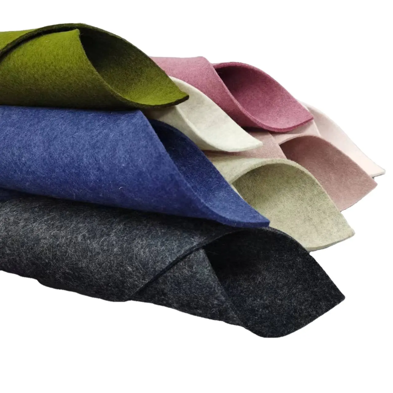 Europe standard REACH wool felt color wool felt roll for shoes fabric 4mm 5mm 6mm felt shoes fabric