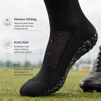 Chaussettes de football Logo anti-transpiration pour collectionneurs et acheteurs en gros avec service de correspondance des couleurs