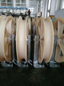 Blocs de tirage de câbles aériens pour hélicoptères, personnalisables, OEM, en aluminium et nylon, pour ligne de transmission, garantie 1 an - Product Image 5