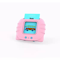 Cognición Audible portátil miniatura otros idiomas aprendizaje juguetes educativos máquina Flashcards altavoz niños para niña