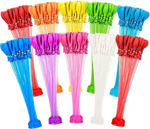 111pcs/Bunch Embalagem Out Door Jogos Látex Neon Magic Water Ballons Quick Fill Verão Brinquedos Bomba Jogos Toy Party Balões de água