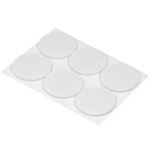 Felt Glides 6 pièces, protections rondes pour meubles, pour tapis - Product Image 1