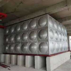 30000-Liter-Schweiß-Wasserspeicher aus Edelstahl Ss rechteckiger Tank