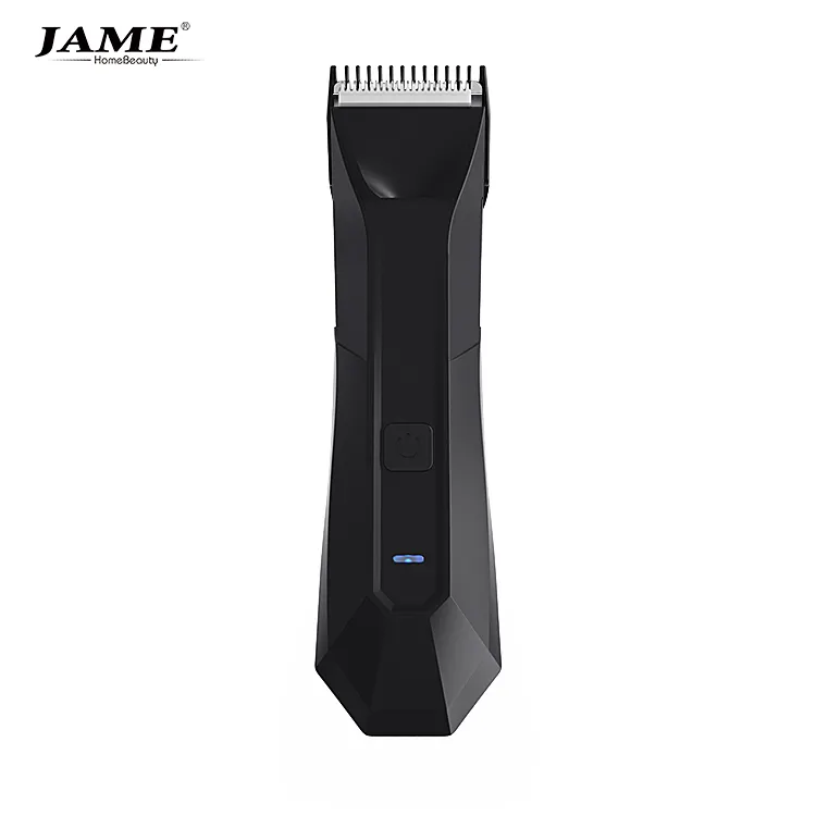 JAME JM-621 Waterproof Electric Groin Hair Trimmer Balls Shaver for Men Detachable Ceramic Blade Body Groomer Body Trimmer