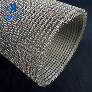 Rouleau de treillis métallique en acier inoxydable 304, maille 60, anti-corrosion, souple, tissage plat, filet ondulé, découpe pour tamis - Product Image 1