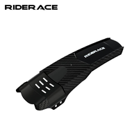 Garde-boue en fibre de carbone RIDERACE pour VTT et vélo de route, garde-boue universel souple en PP pour pneus avant et arrière, accessoires de vélo