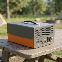 Station d'alimentation portable 1005WH, batterie au lithium, générateur solaire à onde sinusoïdale pure AC 300W, peut être utilisé pour charger les téléphones/lampes/ventilateurs