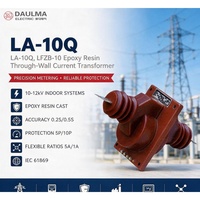 Transformateur de courant (TC) LA-10Q / LFZB-10 10kV 5-400/5A 0.2/10P10 0.5/10P10 10P15 pour appareillage de commutation