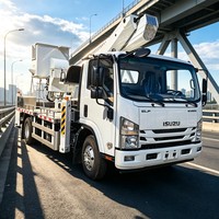 Caminhão de Trabalho Aéreo Isolado de Alta Tensão de 23m com Chassi ISUZU e Cesto Isolado para Trabalho em Altura