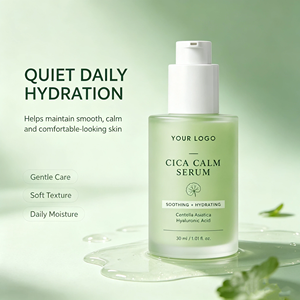 Suero Facial Calmante Cica con Extracto de Centella Asiática y Ácido Hialurónico, Esencia Hidratante Facial OEM - Product Image 2