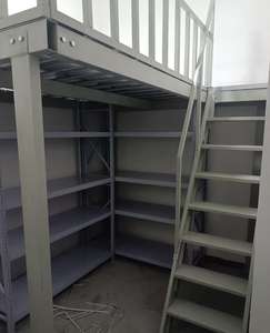 Support d'affichage métallique robuste sur pied JCL avec protection anti-corrosion et étagères personnalisables pour supermarchés - Product Image 2