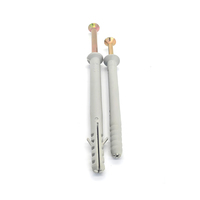 Paku Dinding Plastik Nylon Berlapis Seng/Nikel Baja Tahan Karat Metrik/Inci, Tahan Lama, Laris, Sekrup Self-Drilling M3/M4/M5