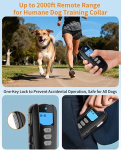ปลอกคอฝึกสุนัขแบบรีโมทพร้อมตัวหยุดเสียงเห่า, เครื่องฝึกสัตว์เลี้ยงไฟฟ้าแบบชาร์จได้และกันน้ำ, สายรัดปรับได้พร้อมเสียงบี๊บและระบบสั่น - Product Image 4